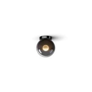 Lampa sufitowa Luna piena 160 up Dark Chrome OCCHIO