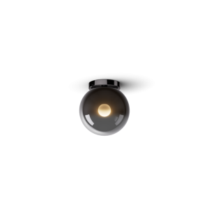 Lampa sufitowa Luna piena 200 up Dark Chrome OCCHIO