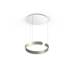Lampa wisząca Mito sospeso argento intenso Ø40 – colors by OCCHIO