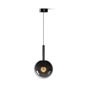 Lampa wisząca Luna sospeso 200 up Dark Chrome OCCHIO