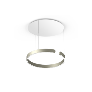 Lampa wisząca Mito sospeso argento intenso Ø60 – colors by OCCHIO