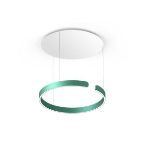 Lampa wisząca Mito sospeso verde vivace Ø60 – colors by OCCHIO