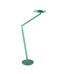 Lampa podłogowa Gioia lettura verde vivace – colors by OCCHIO