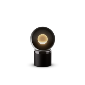 Lampa stołowa bezprzewodowa Luna pura Dark Chrome OCCHIO