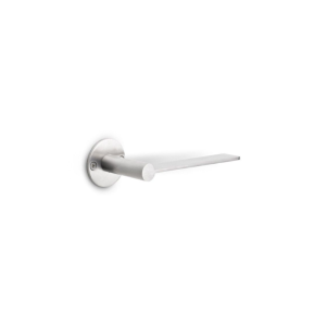 EDGY Klamka drzwiowa  EGR50 na okrągłej rozecie, Satin Stainless Steel Formani