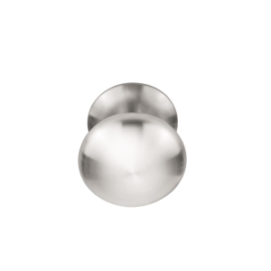 Basics LB65V – Stała gałka do drzwi wejściowych na rozecie PVD satin stainless steel Formani